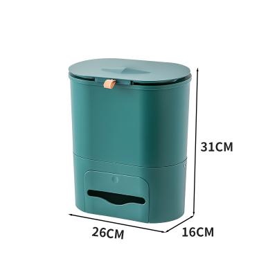 China Household Disposable Wholesale Cabinets Supplies Wall Mounted Kitchen Trash Bin for sale