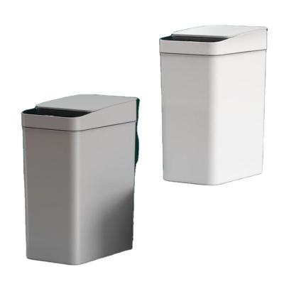 China Bedroom Disposable Smart Bathroom Kitchen Living Room Trash Bin Automatic Household Induction Trash Can for sale