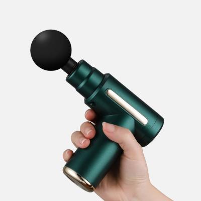 China Wholesale High Quality Professional Electric Fascial Massage Gun Mini Digital Cordless Powerful Muscle Body Vibration Massage Gun for sale