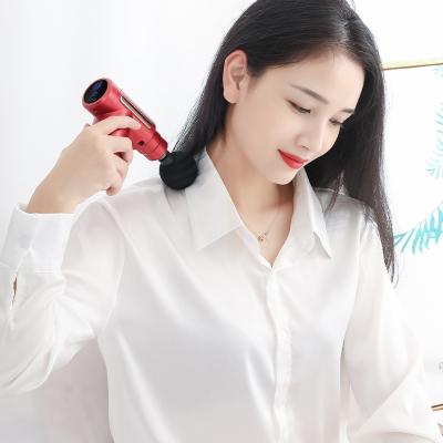 China Mini Muscle Massage Gun Hand Gun Body Vibration Deep Tissue Massage Machine Powerful Fitness Machine Deep Tissue Massage Gun for sale