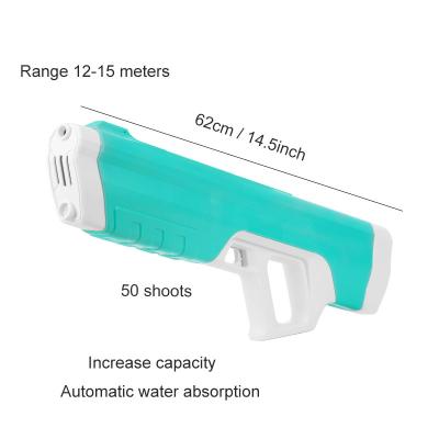 China Wholesale Electric Automatic Outdoor Game Water-absorbing High Pressure Youth Toy Gun Water For Fighting Water Fighting for sale