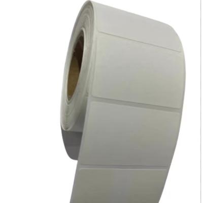 China Blank Waterproof Sticker Roll Label Thermal Paper Direct Label In 50mm x 30mm Thermal Rolls Label Roll for sale