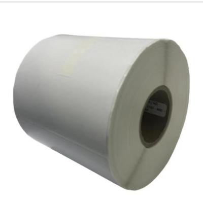 China Thermal Transfer Shipping Label Maker 101mm x 74mm Label Direct Thermal Transfer Thermal Label Roll for sale