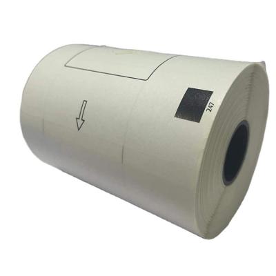 China Waterproof Fully Stocked DK-11.247 Compatible Direct Thermal Tape Label for sale