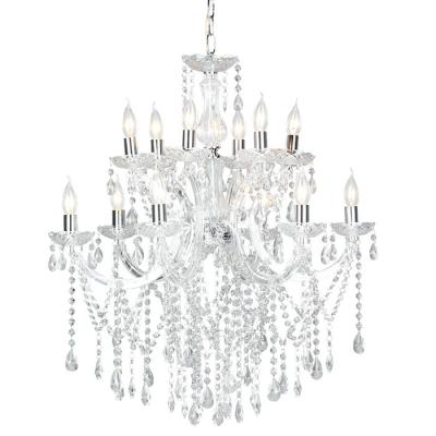 China Large Contemporary Hotel Luxury Mid Century Mid Century Modern Wedding Wedding Chandelier Crystal Centerpieces For Living Room for sale