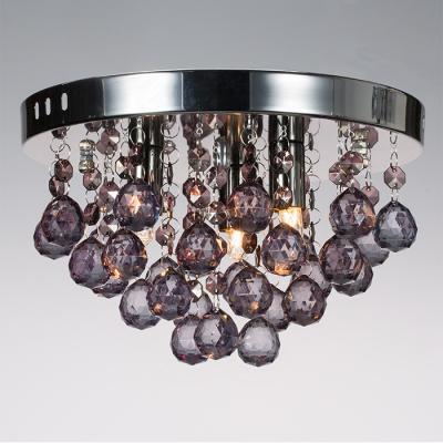 China Artistic Style Metal Ceiling Pendant Lamp Mini Modern Crystal Acrylic Droplets Stream Mount Rainfall Modern Pendant Lamp for sale