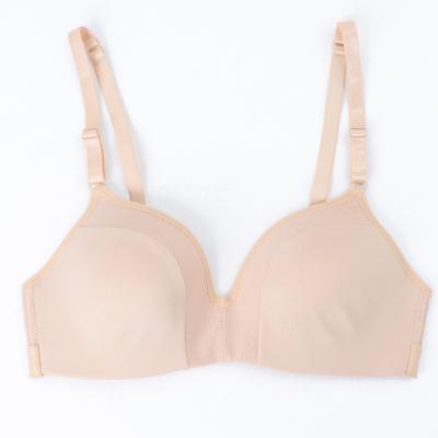 China Sexy Ladies Breathable Comfortable Simple Style Wireless Bra Women Push Up Bra for sale