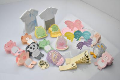 China Colorful Recyclable Paper Animal Shaped Sticky Notes Pads For Bookmark / Index for sale