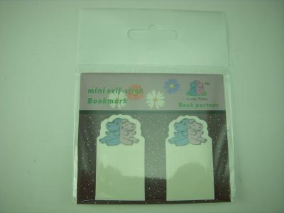 China Recyclable Removable PET Beautiful Colored Sticky Notes For Bookmarks / Instructions for sale