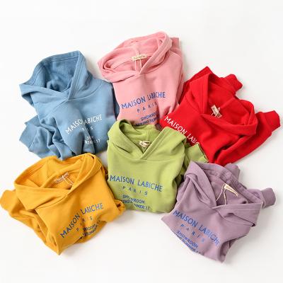 China Anti-wrinkle new fashion sells cashmere cheap children's winter children's hoodies for sale