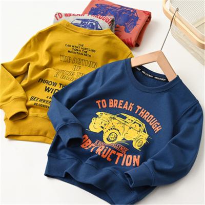 China Anti-wrinkle children's clothing with new wool children's clothing sweater winter warm leisure printed children's clothing sweater for sale