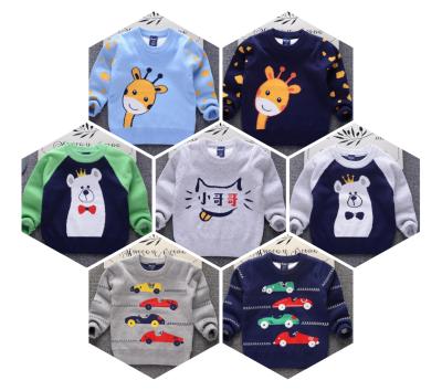 China Children's sweaters, boys and girls anti-shrink thick, scrambled, cartoon sweaters for sale