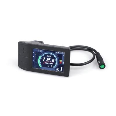 China 2.2 Inch Mini Display 500C Electric Bike LCD Color Ebike Display For Bafang BBS01/02 Bbshd Mid Drive Electric Bicycle 2.2 Inch Motor Kit for sale