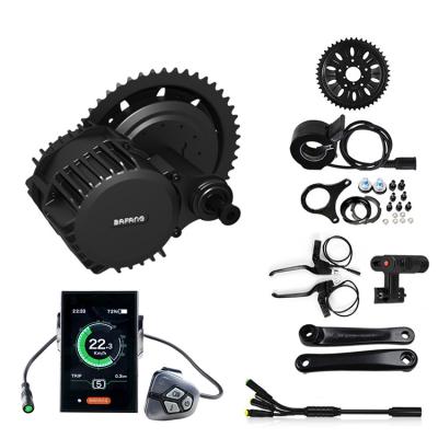 China Single wheel bafang 250w electric bicycle motor kit BBS01B mid motor conversion kit for e-bike with Bafang colorfur DPC18 screen display for sale