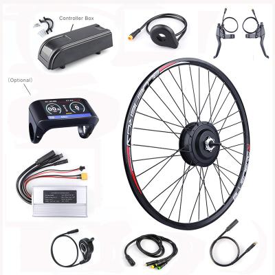 China Lbattery Akkubici 36V 250W 750C LCD Display 17.5/17.4/14/11.6 Oh Wheel Soles Electric Bike Conversion Kit Electric Bicycle Kits for sale