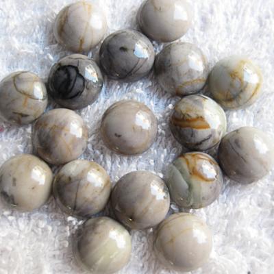 China Cheap Polishing Gemstone Beads Picasso Jasper Stone Cabochons For Ring Setting for sale