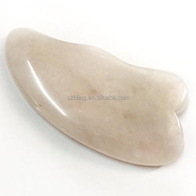 China Natural Body Gemstone Scrap Stone Plate Massager For Facial / Neck / Eye / Back Massage for sale