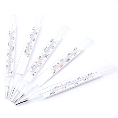 China Hot Selling Medical Temperature Mercury Thermometer Mercury Free Oral Armpit Measurement Thermometer for sale