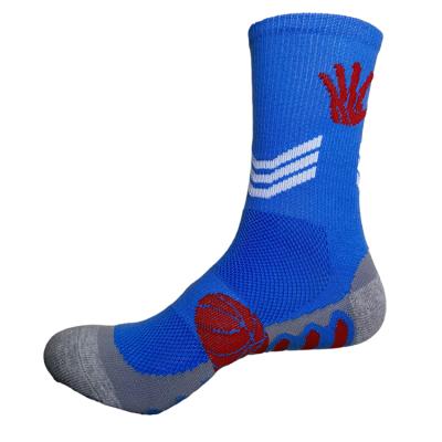 China Sports Fashion Logo Basketball Socks Custom Made Outdoor Best Seller for sale