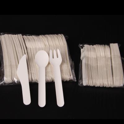 China Disposable Party Cutlery Set Disposable Fork And Spoon Cutter for sale