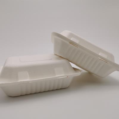 China 32oz Raw Material Microwavable Biodegradable Container For Disposable Food Container for sale