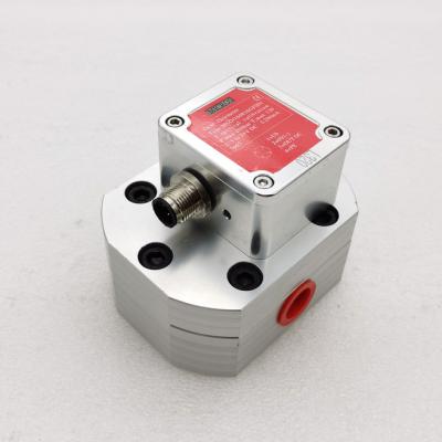 China Gear Positive Fuel Oil Replacement Aluminum Gear Flow Sensor Output Unit for sale