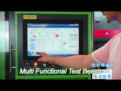 jz-825 integrated injector cat heui piezo solenoid 320d pump common rail diesel test bench