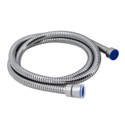 China Chrome Plating Shower Hose Metal Shower Hose Stainless Steel Bathroom Modern Tension Hose for sale