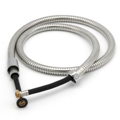 China Modern 120cm Superior Chrome Finished Stainless Steel High Pressure Shower Hose Faucet S.S. Double Lock Anti-Twist In Shower for sale