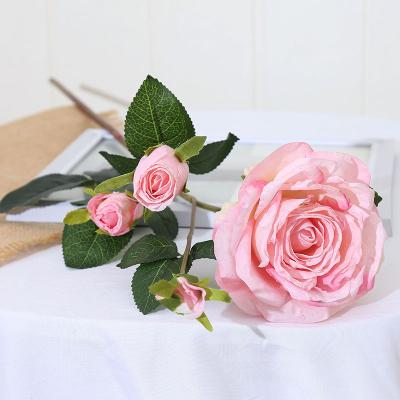 China Chinese new year silk second hand Valentine's Day sale artificial flower for sale