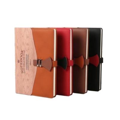 China Fashion A5 PU Leather Hardcover Notebook Notepad Journal Notebook with Buckle for sale