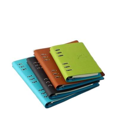 China PU A5 soft flexible ringbinder thermo Softcover spiral notepad diary notebook cover spiral notebook with zipper bag for sale