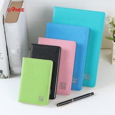 China High quality/simple style/colorful pvc coating high quality cheap custom notebook for sale