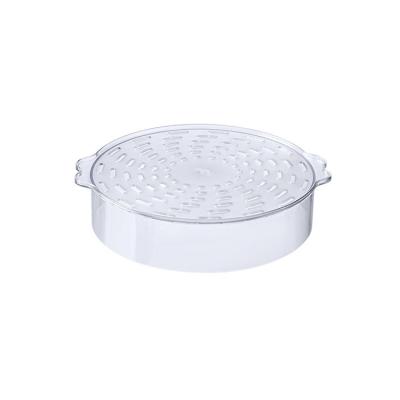 China Household Kitchen Dining Room Food Viable Round Heat Protector Anti Stackable Dish Cover Fly Dish Covers BPA Free for sale