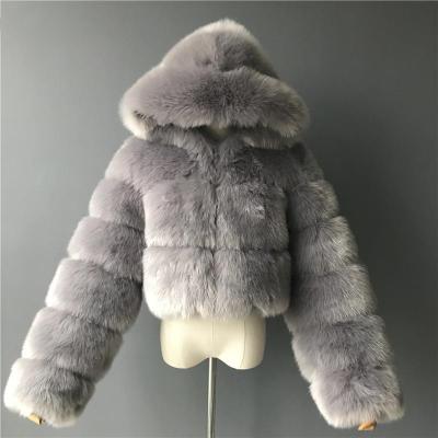 China Plus Size Fur Coats For Woman Long Paragraph Winter Fox Fur High Collar Fashionable Coat Plus Size Coats for sale