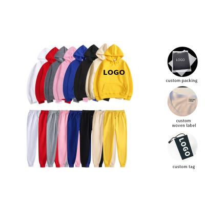 China Breathable Men Blank Sweatsuits Logo Sweat Suits Wholesale Custom Blank Jogger Pants for sale