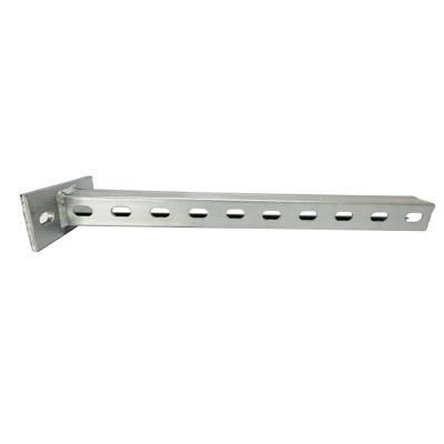 China 2021 Silver Unalloyed Fixing Rail Transit Power Channel 4500mm Bracket for sale