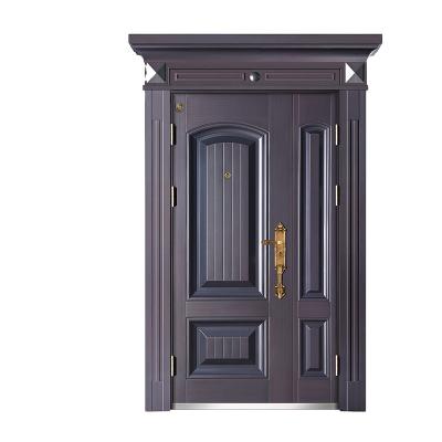 China Front Modern Steel Security High Quality Bullet Proof Exterior Doors Residential Security Israel Door for sale