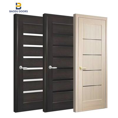 China Modern Design Modern Hot Selling Made In China Interior Wooden Solid Wood Dorm Door for sale