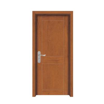 China Modern Popular Promotional Natural Paint Melamine Veneer Wood Door for sale