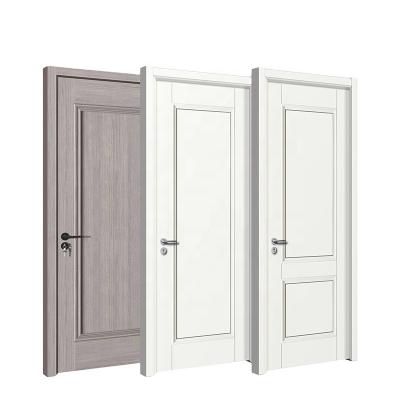 China Modern Baodu Morden Design Hotel Entey Waterproof Sound Resistant Melamine Wooden Door for sale