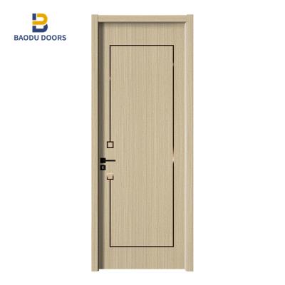 China modern waterproof wpc door frame mold wpc door design for sale