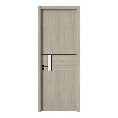 China Modern Elegant Wpc Door Interior Plastic Honeycomb Bathroom Door WPC Flush Door For Sale for sale