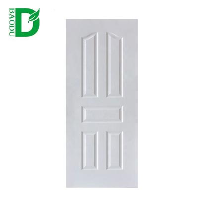 China Modern Interior Door Skin Molded Bathroom Door Panel Standing for sale