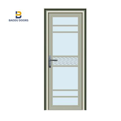 China Factory direct sale modern aluminum door wheel with delta shower glass door and frame less sliding door for sale