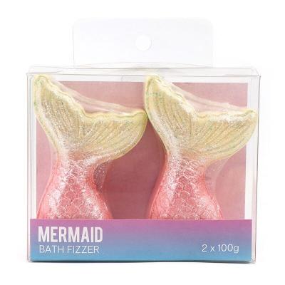 China Provides aromatherapy and increases the feeling of relaxation MERMAID SELECT NATURAL INGREDIENTS LIGHT UP PLANTS AROMA BEAUTY GODDESS BUBBLE ESSENTIAL OIL BUBBLE BATH FIZZIES BATH BOMB for sale