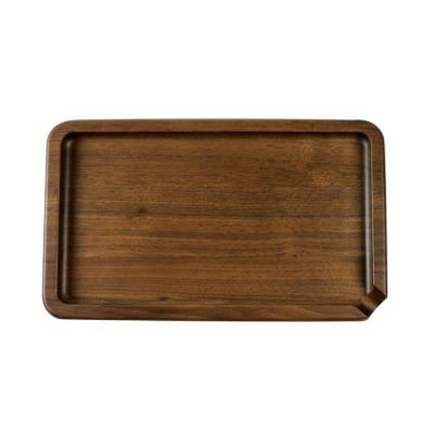 China High Quality Customized Rolling Different Sizes Hotel Home Restaurant Wooden Trays And Wooden Serving Tray for sale