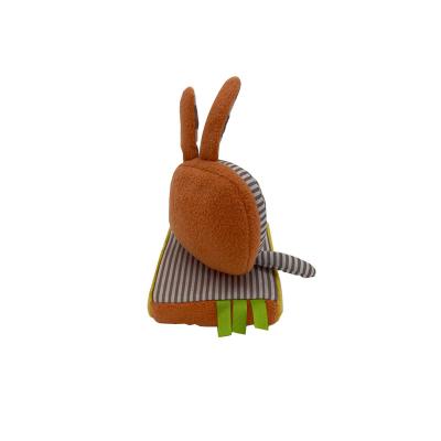 China Plush Ready To Ship Super Soft Rabbit Toy Stuffed Bunny Toys For Baby Toy-Soft Square Rabbit-21cm for sale