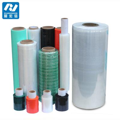 China Moisture Proof Jumbo Stretch Film Roll For Roll Pallet Wrap Film LLDPE for sale