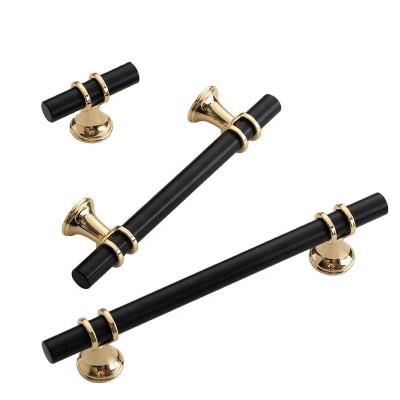 China Modern Cabinet Door Closet Drawer Handle Gold Extension Wardrobe Door Handles for sale